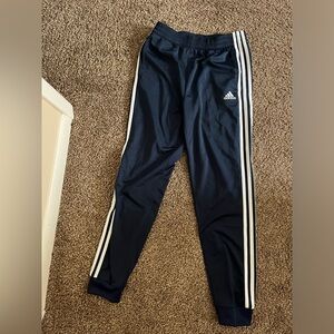 Kids LG navy blue adidas pants